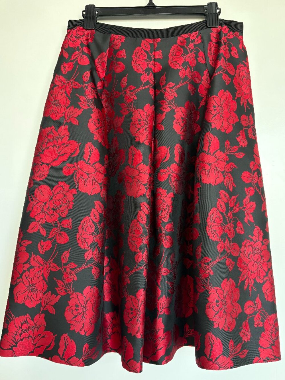 Floral Jacquard Full Skirt Talbots Like New Size 14